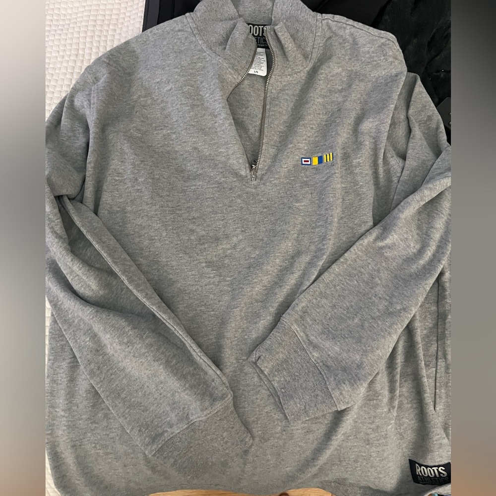 Roots mens golf half zip